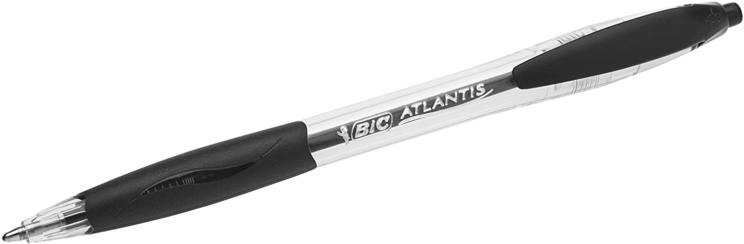 Kugelschreiber Atlantis schwarz-4-big-img