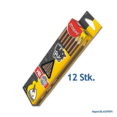 Bleistift BLACKPEPS Härtegrad: HB-1-big-img